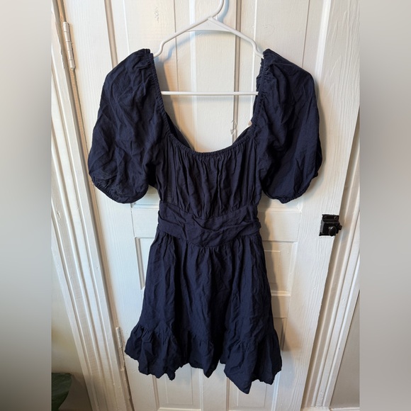 Altar'd State Navy Mini Dress Size Small - Picture 1 of 12
